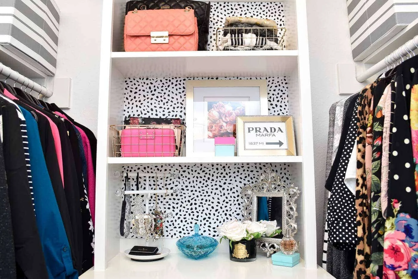 Glamorous Closet Makeover