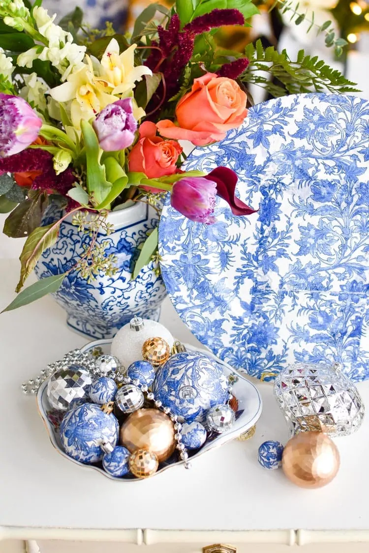 Ginger jar floral arrangement