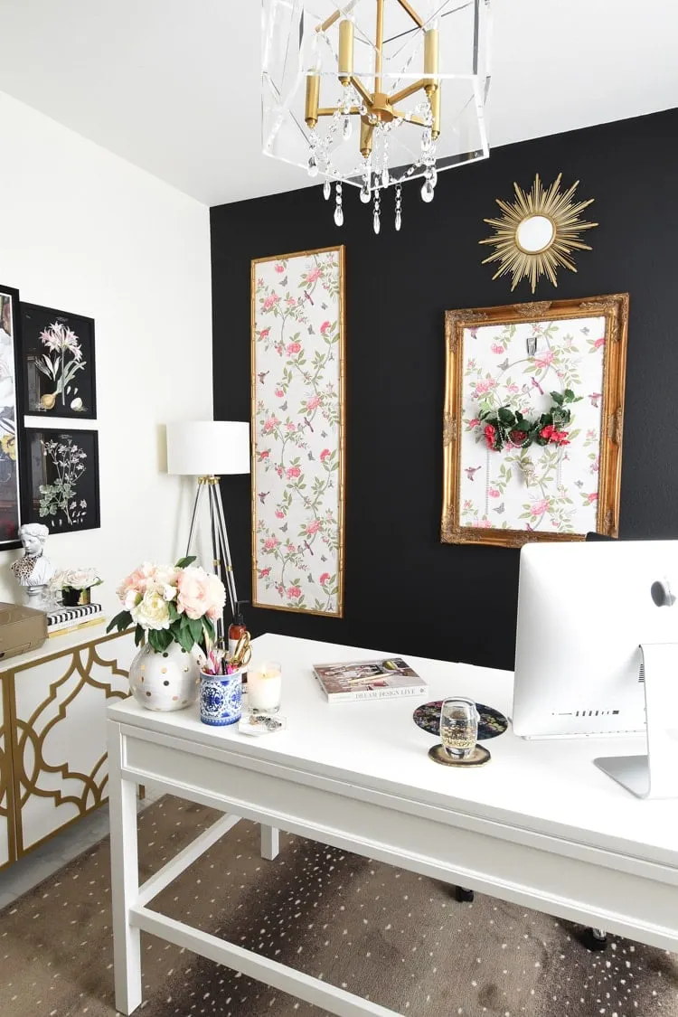 Home Office Decor: Room Reveal - MONICA BENAVIDEZ