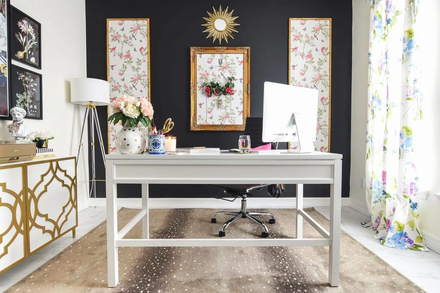 11 Gorgeous & Easy Feminine Home Office Decor Ideas