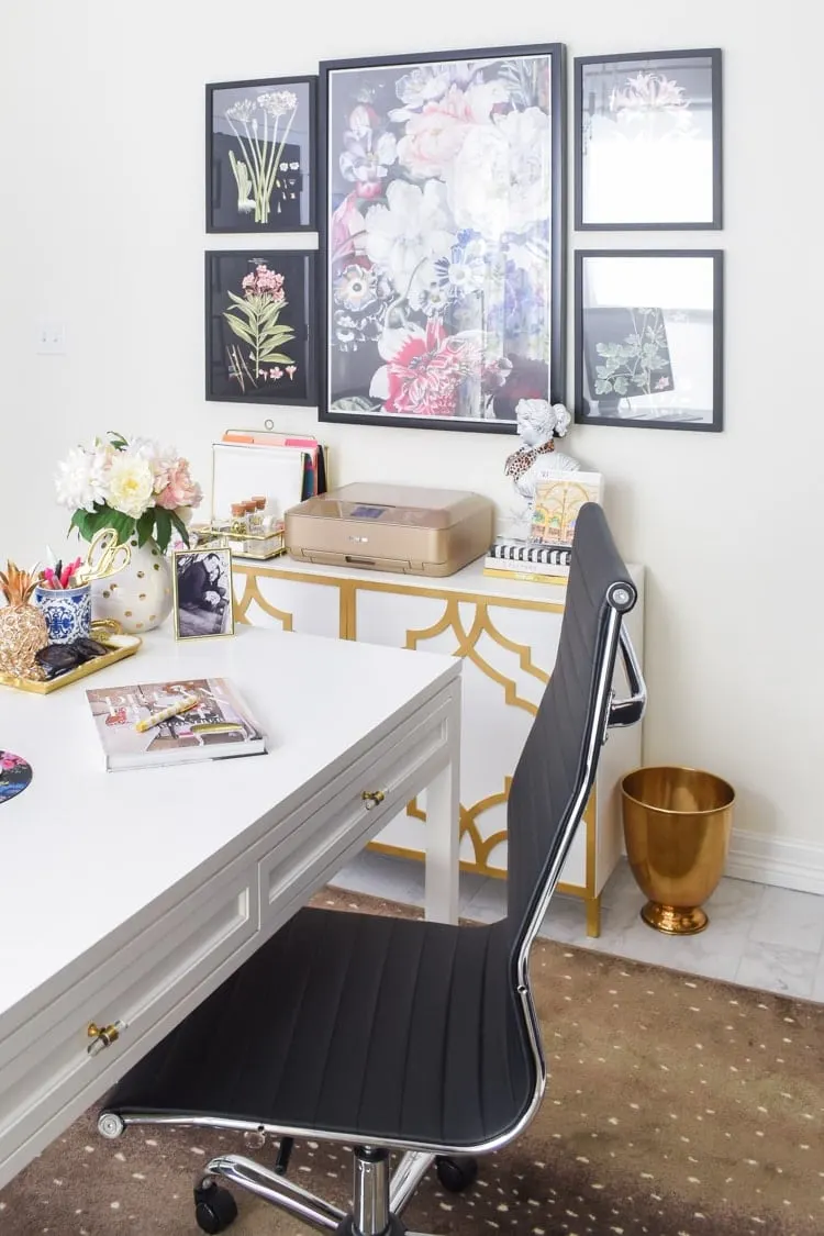 Home Office Decor: Room Reveal - MONICA BENAVIDEZ