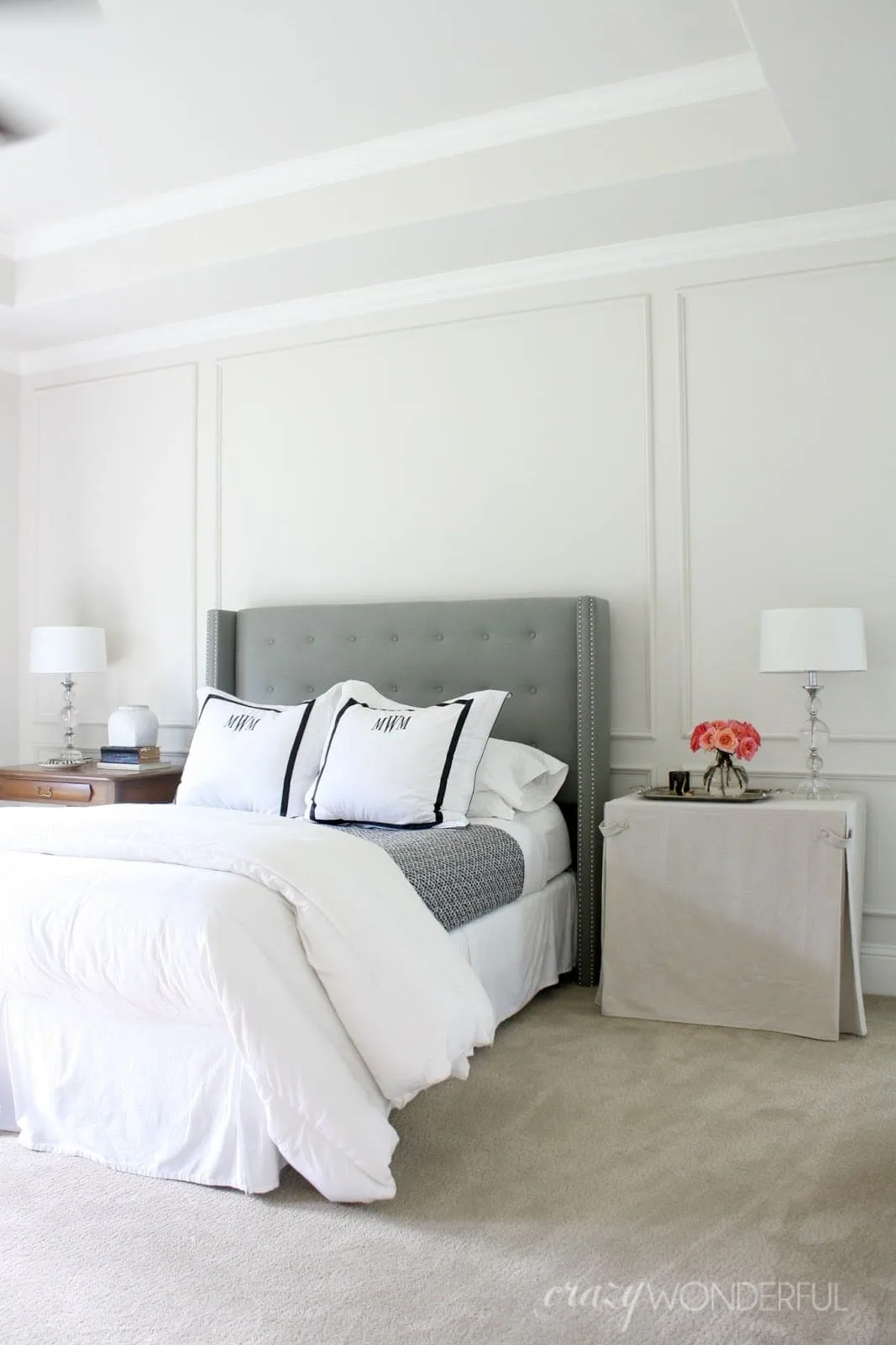 Master Bedroom Accent Wall Ideas MONICA BENAVIDEZ