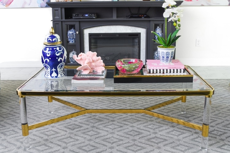 5 Chic & Glam Coffee Table Decor Ideas Monica Wants It