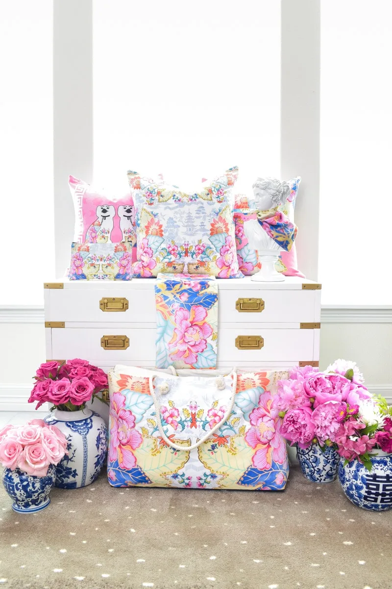 Chinoiserie home decor by Monica Benavidez Home