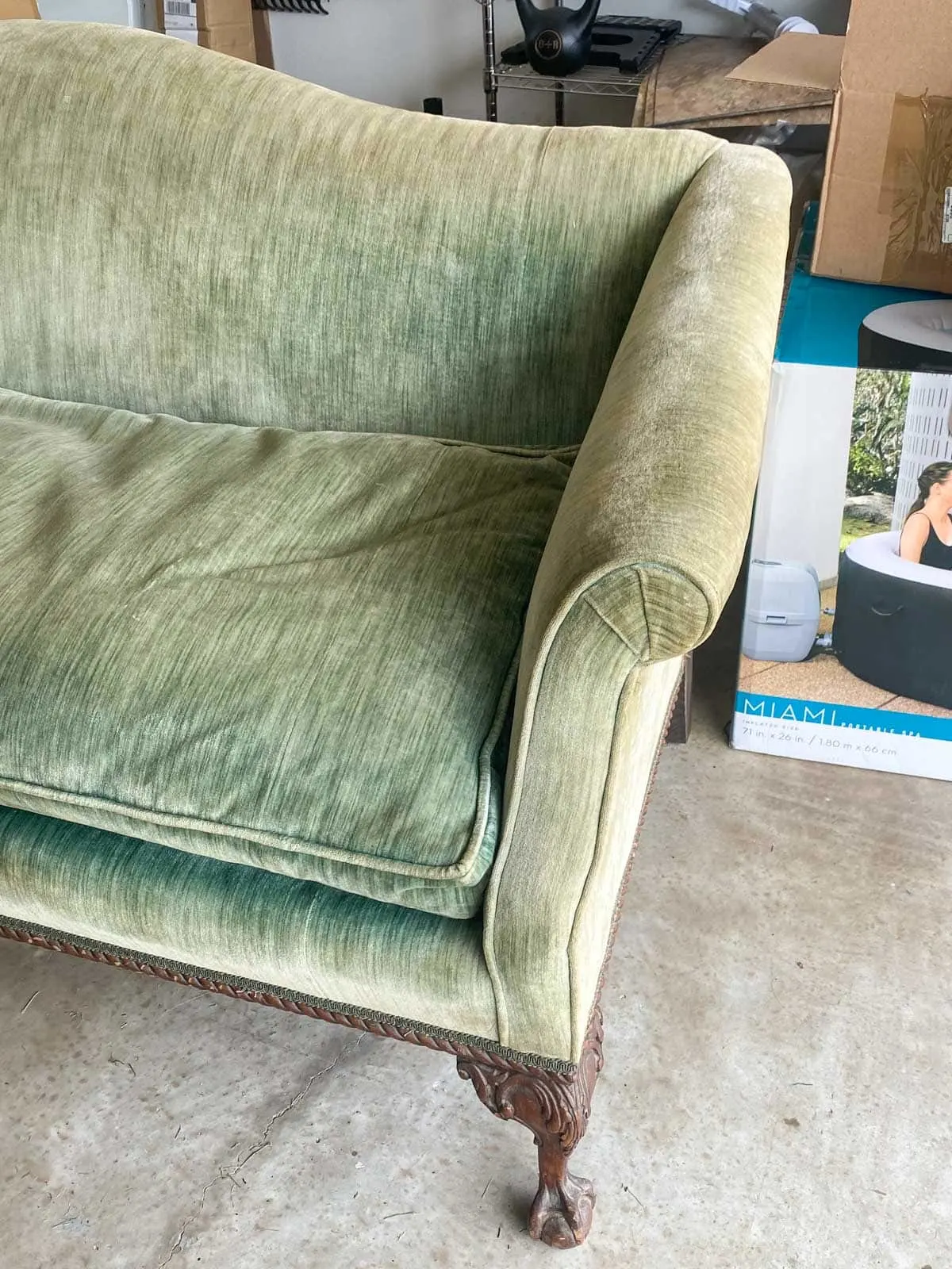 Can you really dye a couch?? Here's what I learned! Rit Fabric Dye  Tips/Hacks Painting Faded Sofa 