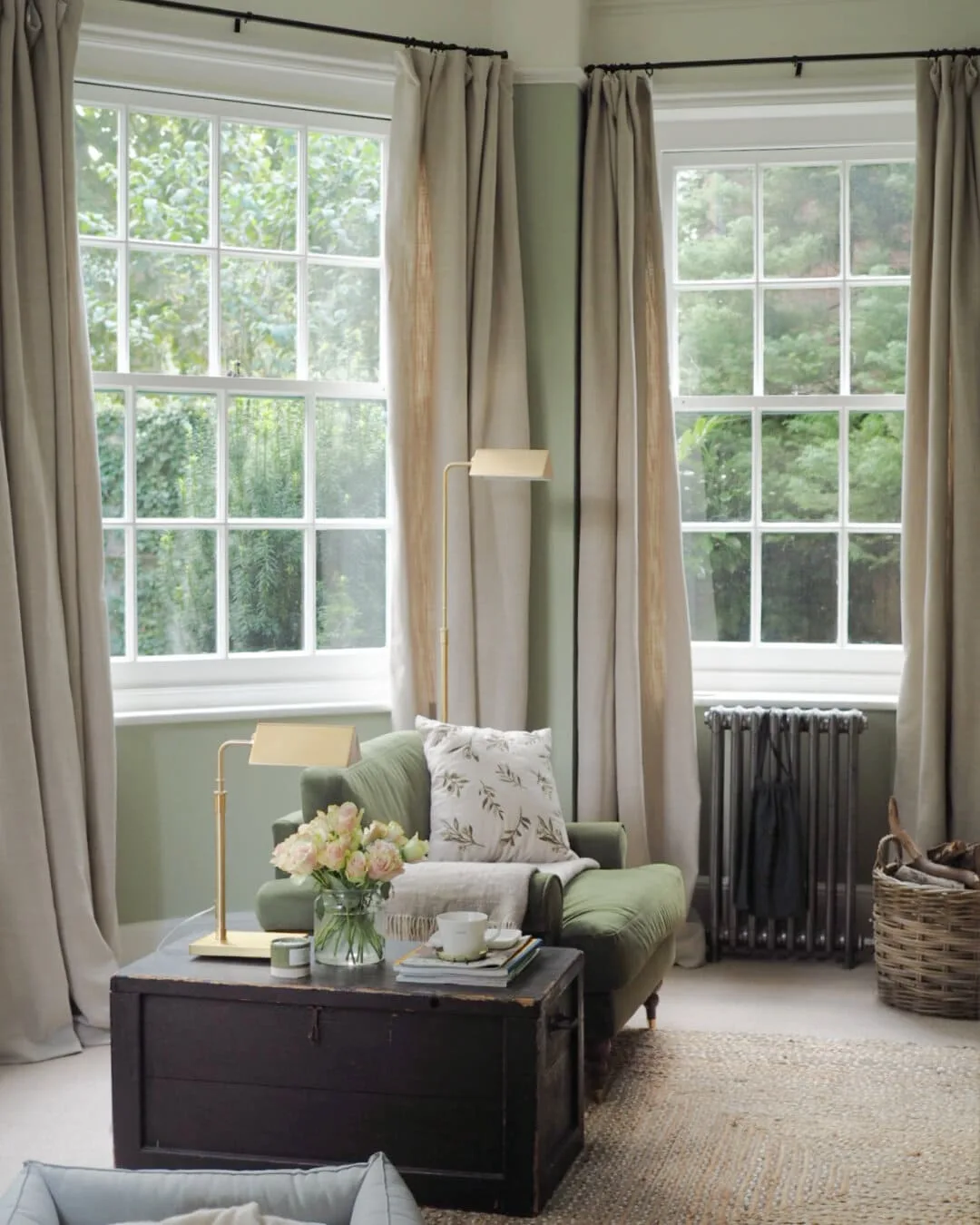 How to Decorate with Sage Green Paint Color - Perfecting Places