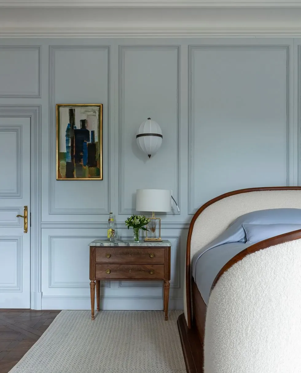 FRENCH BLUE BEDROOM FURNITURE