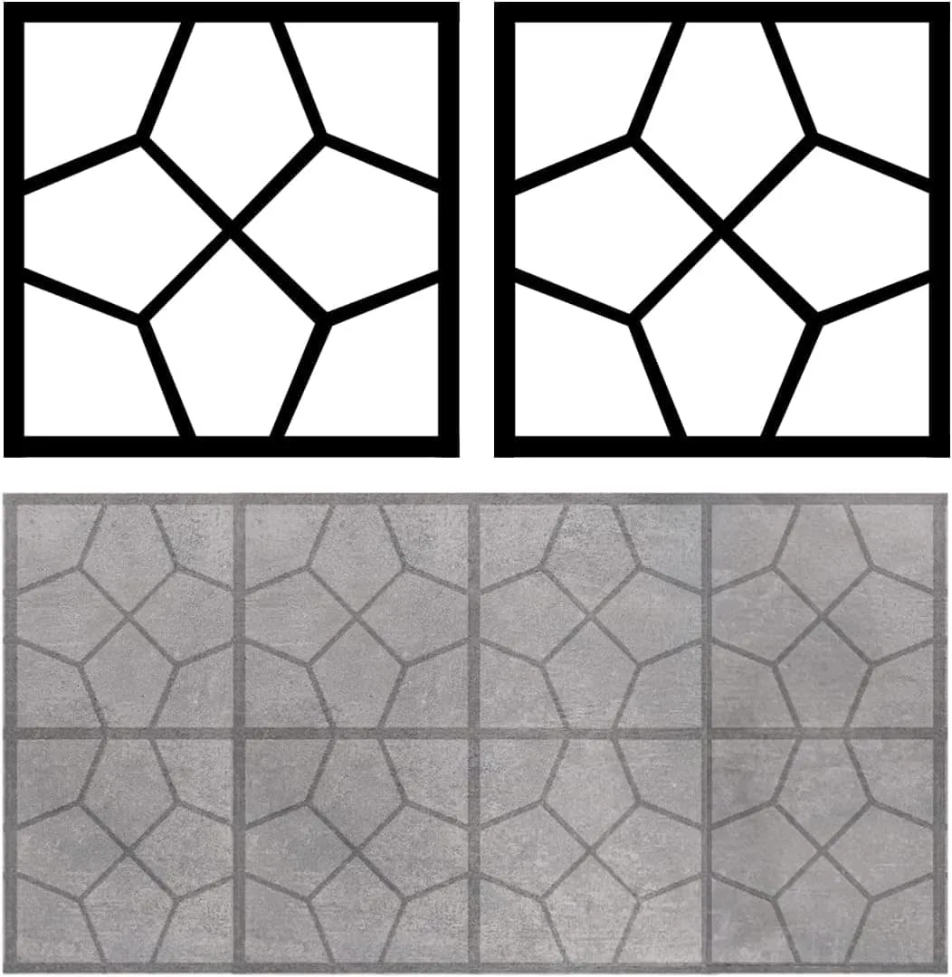Concrete mold for DIY patio pavers